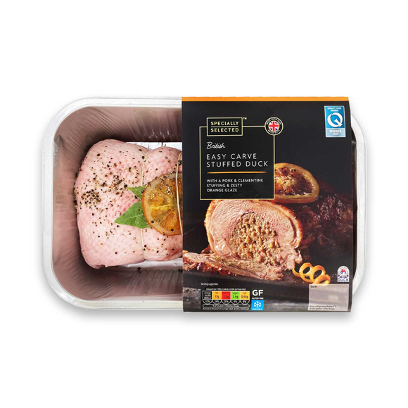 Specially Selected British Easy Carve Stuffed Duck 1.4kg